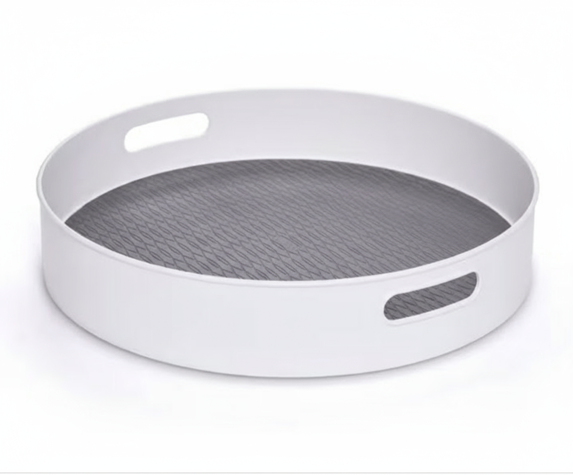 Kitchen Cabinet Turntable And Snack Organizer