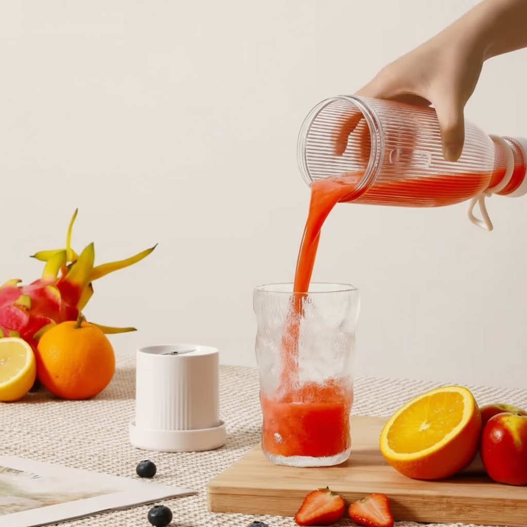 Portable rechargeable blender
