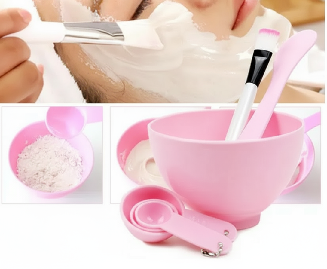 4 in 1 Mask bowl and brush set