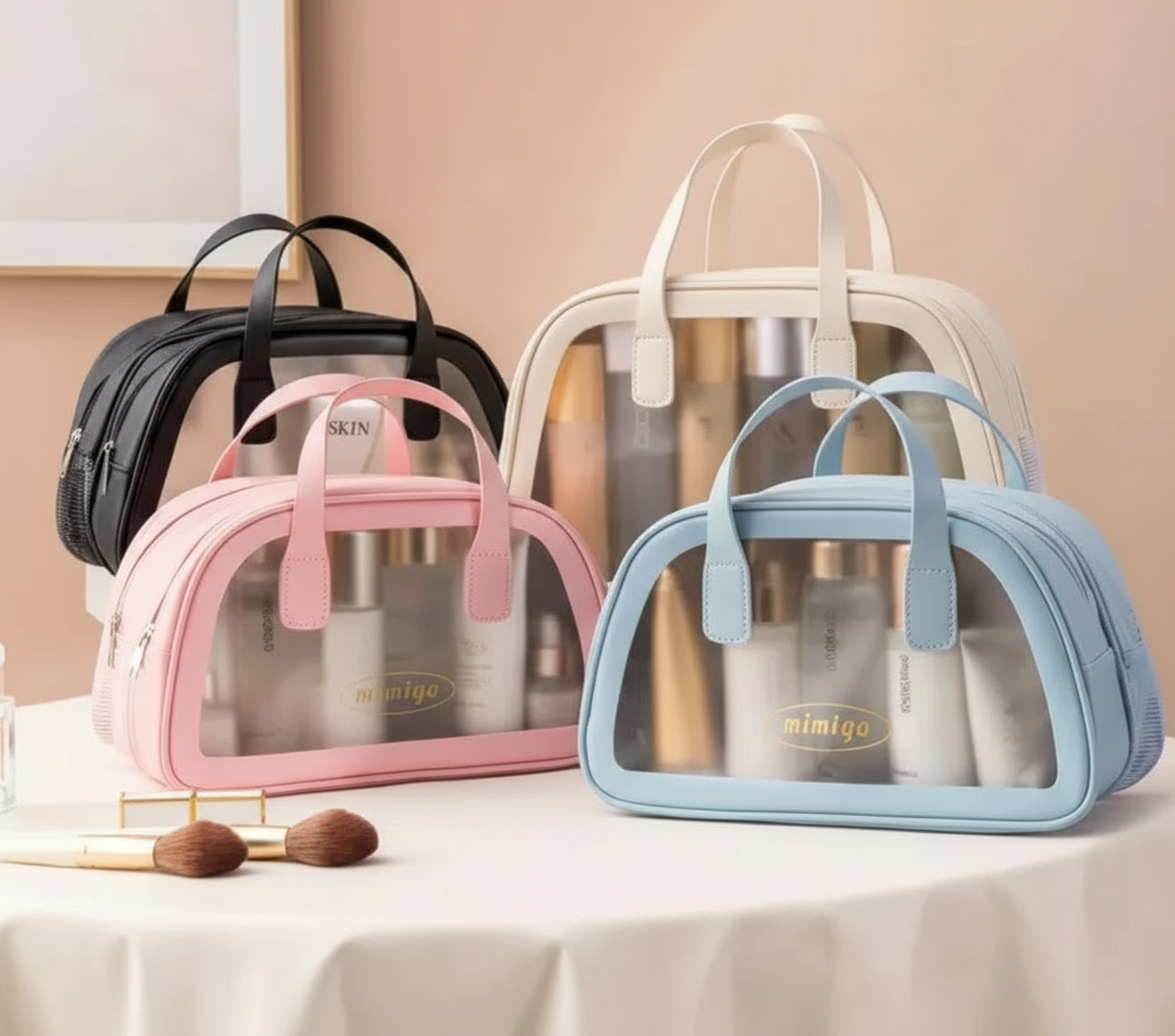 Waterproof Double Layer Cosmetic Bag