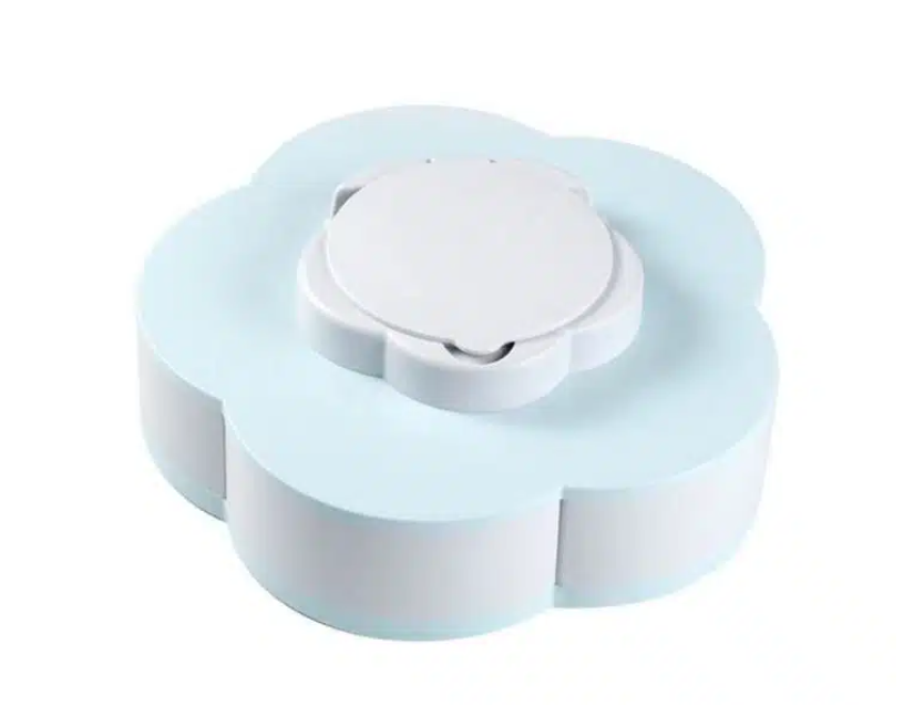 Pattern Rotating Snack Box with Phone Holder