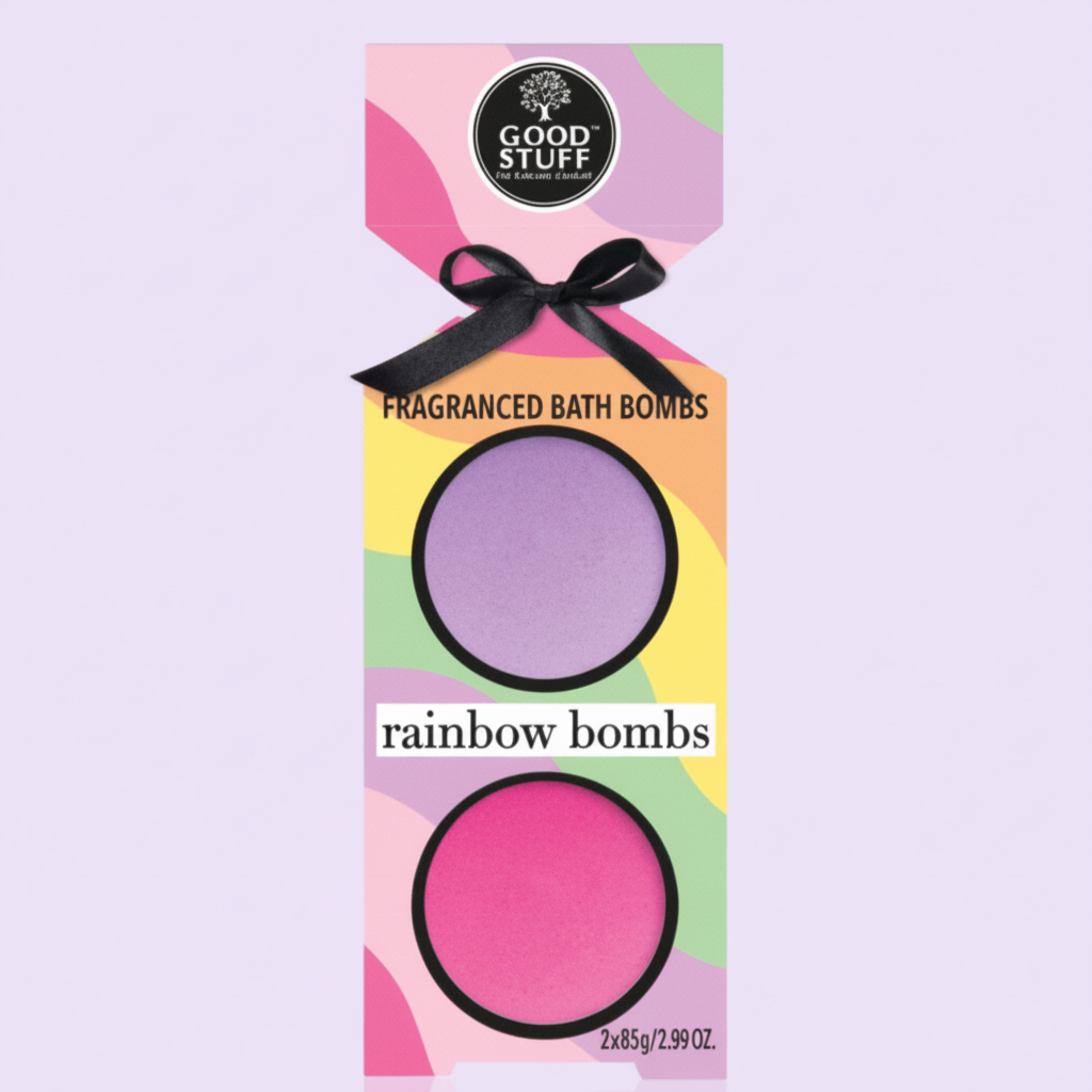 Rainbow Bombs Fragranced Bath Bombs Gift Set
