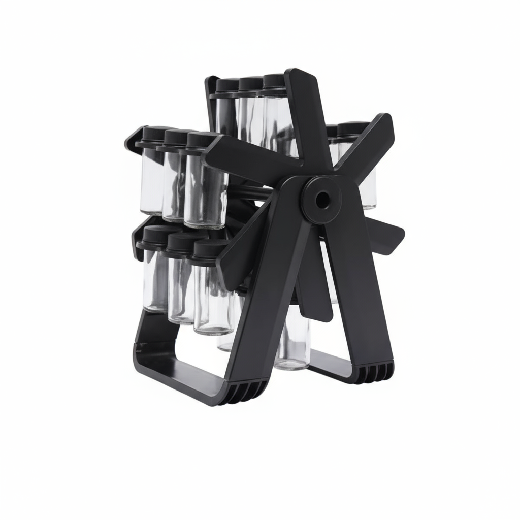 Rotating Tabletop Spice Rack